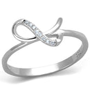 Sterling Silver Rings For Women TS426 Rhodium 925 Sterling Silver Ring