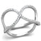 Sterling Silver Rings For Women TS427 Rhodium 925 Sterling Silver Ring
