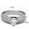 Sterling Silver Rings For Women TS428 Rhodium 925 Sterling Silver Ring