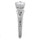Sterling Silver Rings For Women TS430 Rhodium 925 Sterling Silver Ring
