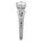 Sterling Silver Rings For Women TS430 Rhodium 925 Sterling Silver Ring