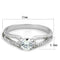 Silver Jewelry Rings Sterling Silver Rings For Women TS431 Rhodium 925 Sterling Silver Ring Alamode Fashion Jewelry Outlet