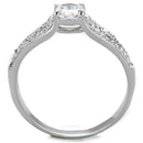 Silver Jewelry Rings Sterling Silver Rings For Women TS431 Rhodium 925 Sterling Silver Ring Alamode Fashion Jewelry Outlet