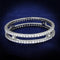 Silver Jewelry Rings Sterling Silver Rings For Women TS434 Rhodium 925 Sterling Silver Ring Alamode Fashion Jewelry Outlet