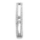 Sterling Silver Rings For Women TS434 Rhodium 925 Sterling Silver Ring