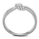 Silver Jewelry Rings Sterling Silver Rings For Women TS435 Rhodium 925 Sterling Silver Ring Alamode Fashion Jewelry Outlet