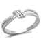Silver Jewelry Rings Sterling Silver Rings For Women TS435 Rhodium 925 Sterling Silver Ring Alamode Fashion Jewelry Outlet