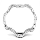 Sterling Silver Rings TS576 Rhodium 925 Sterling Silver Ring with CZ
