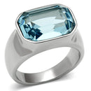 Swarovski Crystal Rings TK527 Stainless Steel Ring with Top Grade Crystal