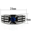 Swarovski Crystal Rings TK598 Stainless Steel Ring with Top Grade Crystal