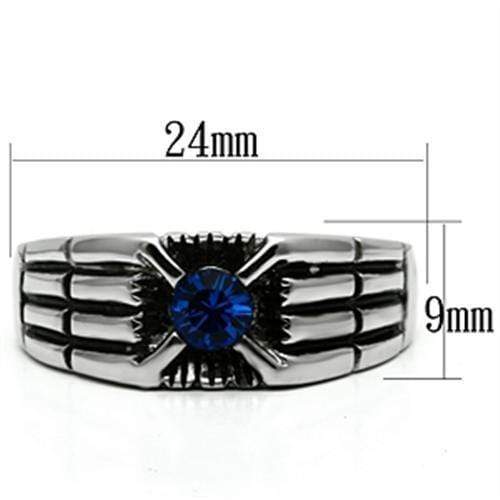 Swarovski Crystal Rings TK598 Stainless Steel Ring with Top Grade Crystal