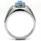 Swarovski Crystal Rings TK601 Stainless Steel Ring with Top Grade Crystal