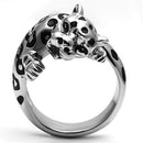 Swarovski Crystal Rings TK609 Stainless Steel Ring with Top Grade Crystal