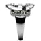 Swarovski Crystal Rings TK634 Stainless Steel Ring with Top Grade Crystal