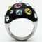 Swarovski Crystal Rings TK640 Stainless Steel Ring with Top Grade Crystal