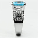 Swarovski Crystal Rings TK648 Stainless Steel Ring with Top Grade Crystal