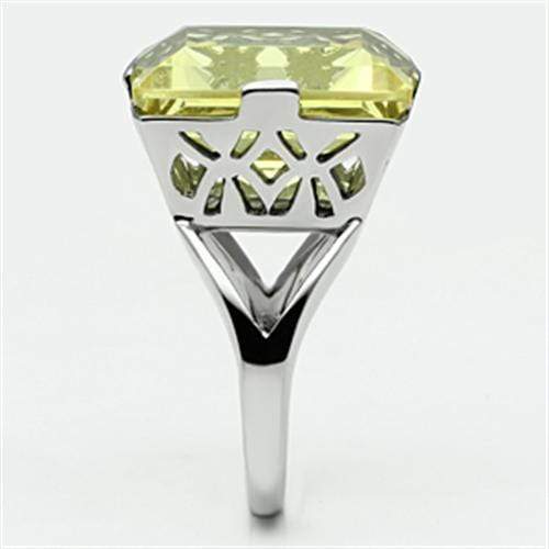 Swarovski Crystal Rings TK649 Stainless Steel Ring with Top Grade Crystal