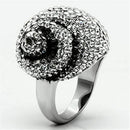 Swarovski Crystal Rings TK661 Stainless Steel Ring with Top Grade Crystal