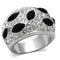 Tiffany Rings LO2957 Rhodium Brass Ring with Synthetic in Jet