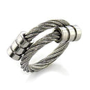 Silver Jewelry Rings Tiffany Rings LO395 Stainless Steel Ring Alamode Fashion Jewelry Outlet