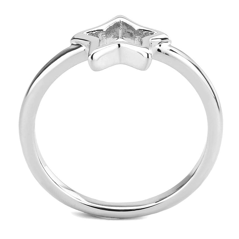 Silver Jewelry Rings Tiffany Rings LO3982 Rhodium Brass Ring Alamode Fashion Jewelry Outlet