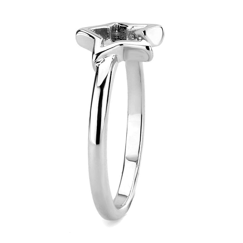 Silver Jewelry Rings Tiffany Rings LO3982 Rhodium Brass Ring Alamode Fashion Jewelry Outlet