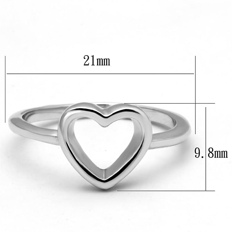 Silver Jewelry Rings Tiffany Rings LO3986 Rhodium Brass Ring Alamode Fashion Jewelry Outlet