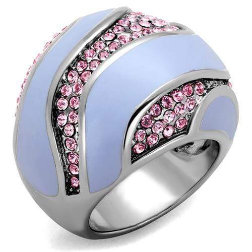 Unique Engagement Rings TK1744 Stainless Steel Ring with Top Grade Crystal