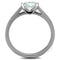 Unique Engagement Rings TK1763 Stainless Steel Ring with AAA Grade CZ