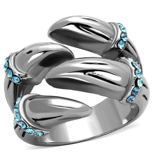 Silver Jewelry Rings Unique Engagement Rings TK1779 Stainless Steel Ring with Top Grade Crystal Alamode Fashion Jewelry Outlet