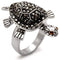 Silver Jewelry Rings Unique Rings 0W285 Rhodium Brass Ring with Top Grade Crystal Alamode Fashion Jewelry Outlet