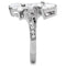 Vintage Engagement Rings TK196 Stainless Steel Ring with AAA Grade CZ