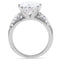 Vintage Engagement Rings TK197 Stainless Steel Ring with AAA Grade CZ