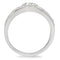 Vintage Engagement Rings TK200 Stainless Steel Ring with AAA Grade CZ