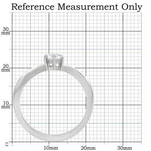 Vintage Engagement Rings TK201 Stainless Steel Ring with AAA Grade CZ