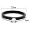 Vintage Engagement Rings TK2016 Black - Stainless Steel Ring with CZ
