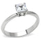 Vintage Engagement Rings TK202 Stainless Steel Ring with AAA Grade CZ