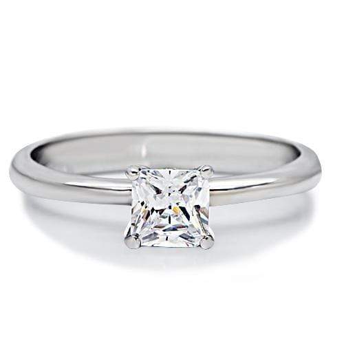 Vintage Engagement Rings TK202 Stainless Steel Ring with AAA Grade CZ