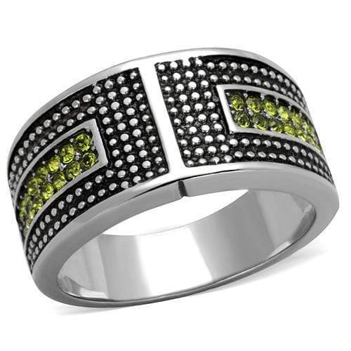 Vintage Engagement Rings TK2022 Stainless Steel Ring with Crystal