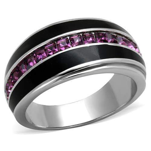 Vintage Engagement Rings TK2023 Stainless Steel Ring with Top Grade Crystal