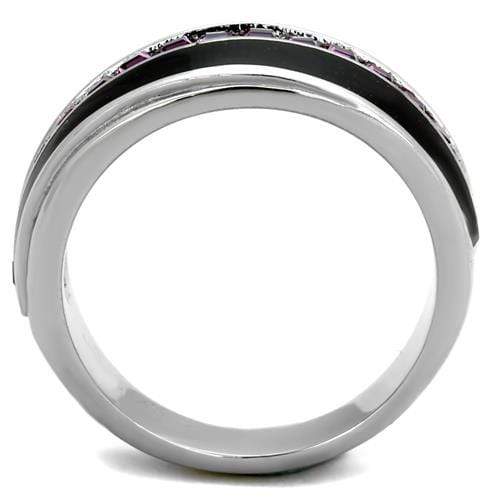 Vintage Engagement Rings TK2023 Stainless Steel Ring with Top Grade Crystal