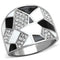 Vintage Engagement Rings TK2024 Stainless Steel Ring with Crystal
