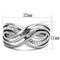 Vintage Engagement Rings TK2025 Stainless Steel Ring with Crystal