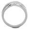 Vintage Engagement Rings TK2025 Stainless Steel Ring with Crystal