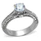 Vintage Engagement Rings TK2026 Stainless Steel Ring with AAA Grade CZ
