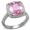 Vintage Engagement Rings TK2027 Stainless Steel Ring with AAA Grade CZ
