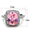 Vintage Engagement Rings TK2027 Stainless Steel Ring with AAA Grade CZ