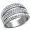Vintage Engagement Rings TK2029 Stainless Steel Ring with Crystal