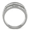Vintage Engagement Rings TK2029 Stainless Steel Ring with Crystal