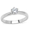 Vintage Engagement Rings TK203 Stainless Steel Ring with AAA Grade CZ